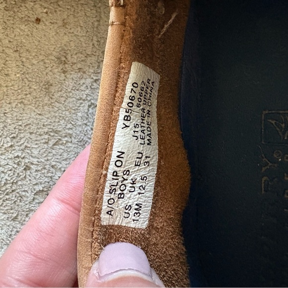 Sperry Boat Shoe Little Kids Brown Boat Shoes size 13 - Picture 3 of 4